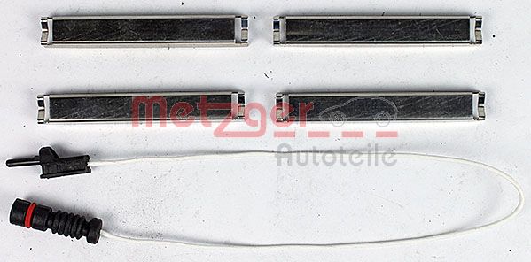 METZGER 1170339 Bremsbelagsatz, Scheibenbremse